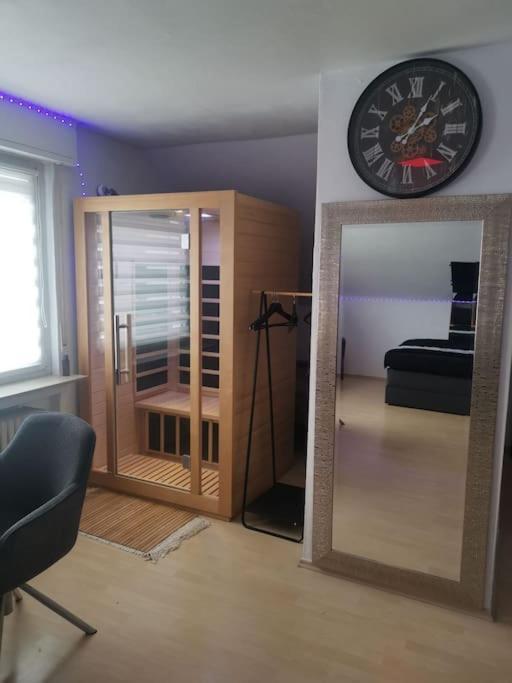 Wohnung Am Kurpark Mit Privater Innensauna & Led! Schluesselbox บอพพาร์ด ภายนอก รูปภาพ